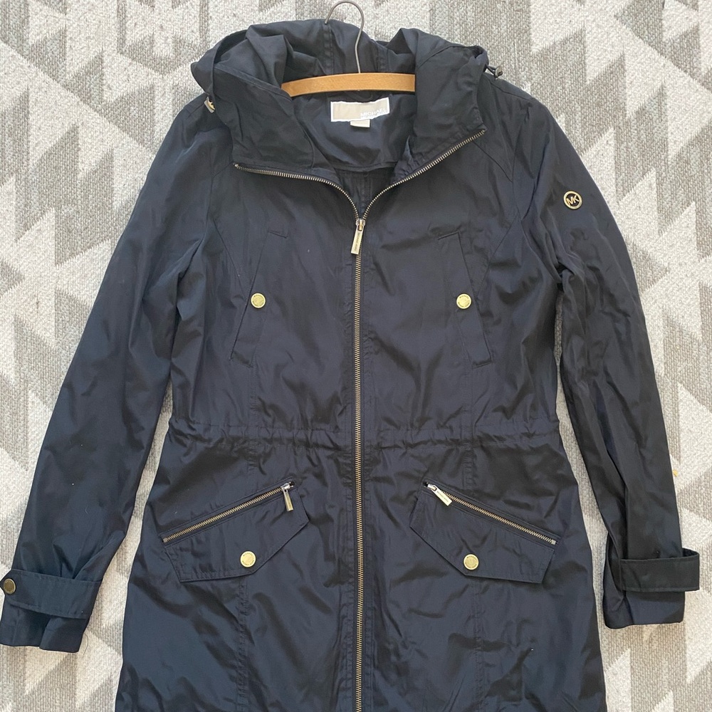 Michael Kors Black Anorak Rain Coat 🖤